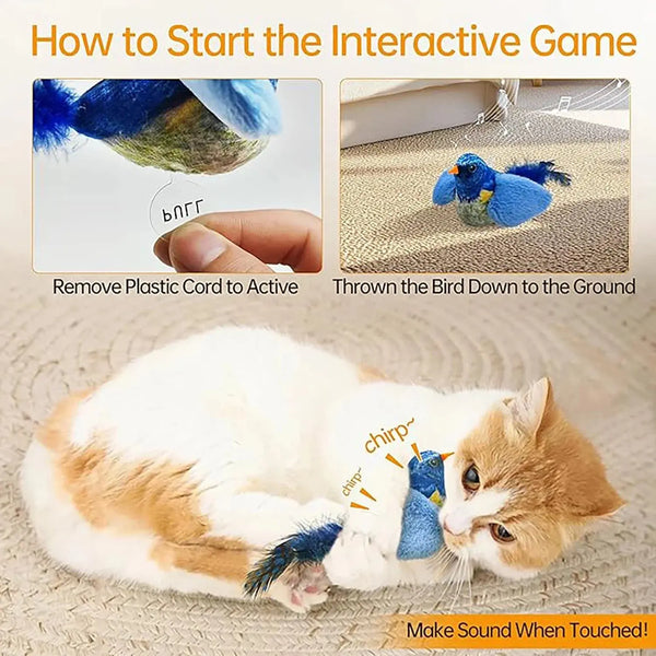 Multi-use Chirping Bird Toy