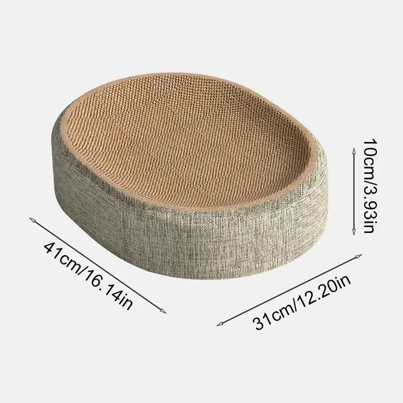Comfy Sisal Cat Scratcher Pad PAWZA